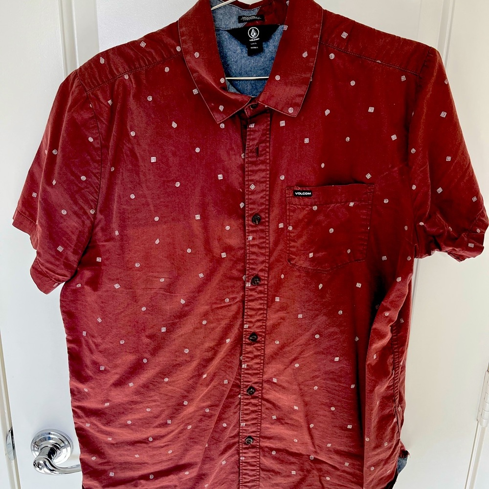 Vans Skateboard Button up